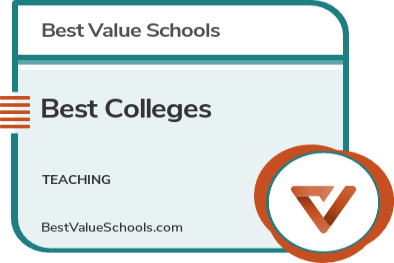 Best Colleges Teaching badge